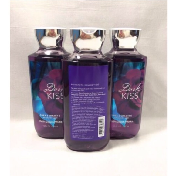 New Bath & Body Works Dark Kiss Wash x3 - Picture 3 of 9